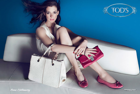 Anne Hathaway, Tod's Anne Hathaway, Tod's